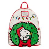 Loungefly Peanuts Snoopy Holiday Mini Backpack