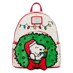 Loungefly Peanuts Snoopy Holiday Mini Backpack
