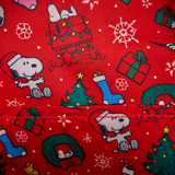 Inner Lining fabric for Loungefly Peanuts Snoopy Holiday Mini Backpack