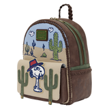 Loungefly Peanuts Spike Desert Mini Backpack