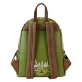 Back View Loungefly Hallmark Exclusive Peanuts® Beagle Scouts 50th Anniversary Backpack