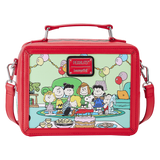 Peanuts Charlie Brown Vintage Lunchbox Crossbody Bag (Back)