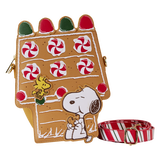 Loungefly Peanuts Snoopy Gingerbread House Scented Crossbody Bag