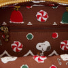 Loungefly Peanuts Snoopy Gingerbread House Scented Crossbody Bag