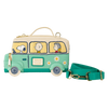 Loungefly Peanuts Gang Road Trip Bus Light Up Figural Crossbody Bag