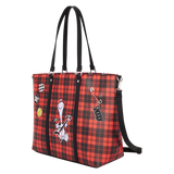 Loungefly Peanuts Snoopy Grunge Tote Crossbody Bag