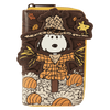 Peanuts Snoopy Scarecrow Cosplay Zip Around Wallet (Front)