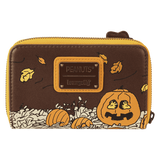 Peanuts Snoopy Scarecrow Cosplay Zip Around Wallet (Back)