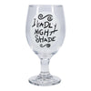 Nightmare Before Christmas Glow in the Dark Glass