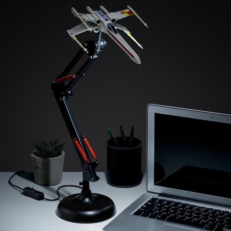 Star Wars X-Wing Fighter Poseable Lamp – Steve's Hallmark