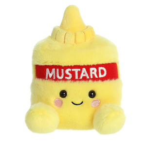 Palm Pals - 5" Newton the Mustard Stuffed Plush