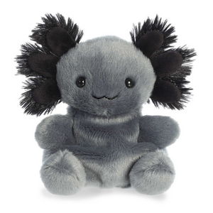 Palm Pals - 5" Onyx Black Axolotl Stuffed Plush