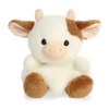 Palm Pals - 5" Caroline Brown Cow Stuffed Animal Plush