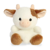 Palm Pals - 5" Caroline Brown Cow Stuffed Animal Plush