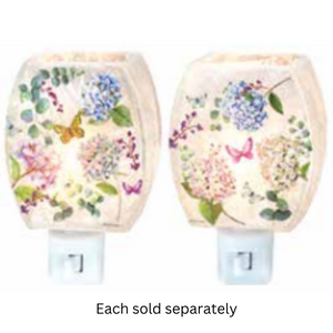Pastel Hydrangeas Night Light