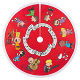 Hallmark Mini The Peanuts® Gang Fabric Tree Skirt, 12"