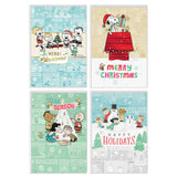 Hallmark Peanuts® Nostalgic Wishes Assorted Boxed Christmas Cards, Pack of 16