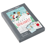 Hallmark Peanuts® Nostalgic Wishes Assorted Boxed Christmas Cards, Pack of 16