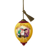 Hallmark Peanuts® Ne'Qwa Art® Christmas Pageant Hand-Painted Glass Hallmark Ornament