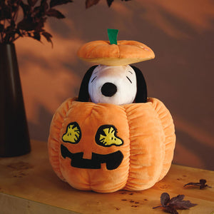 Hallmark Peanuts® Snoopy Peek-a-Boo Pumpkin Plush With Sound and Motion, 9.6"