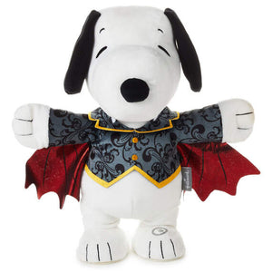 Hallmark Peanuts® Snoopy the Vampire Beagle Halloween Plush With Sound and Motion, 11"