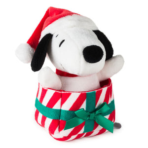 Hallmark Peanuts® Snoopy in Present Zip-Along Plush Toy