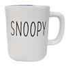 Peanuts Snoopy Dance 24.5 Oz. Ceramic White Pottery Mug