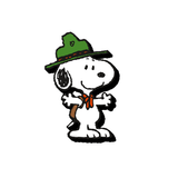 Peanuts Snoopy the Beagle Scout Chunky Magnet