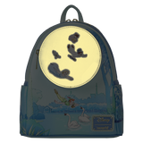 Loungefly Peter Pan You Can Fly Glow Mini Backpack (Front with glow in dark)