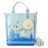 Loungefly Peter Pan You Can Fly Glow Tote Bag With Coin Bag (Front)