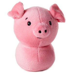 Hallmark Zip-Along Pig Plush Toy