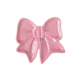 Pink Bow Ceramic Trinket Dish