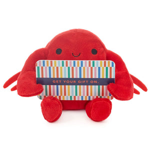 Hallmark Crab Plush Gift Card Holder