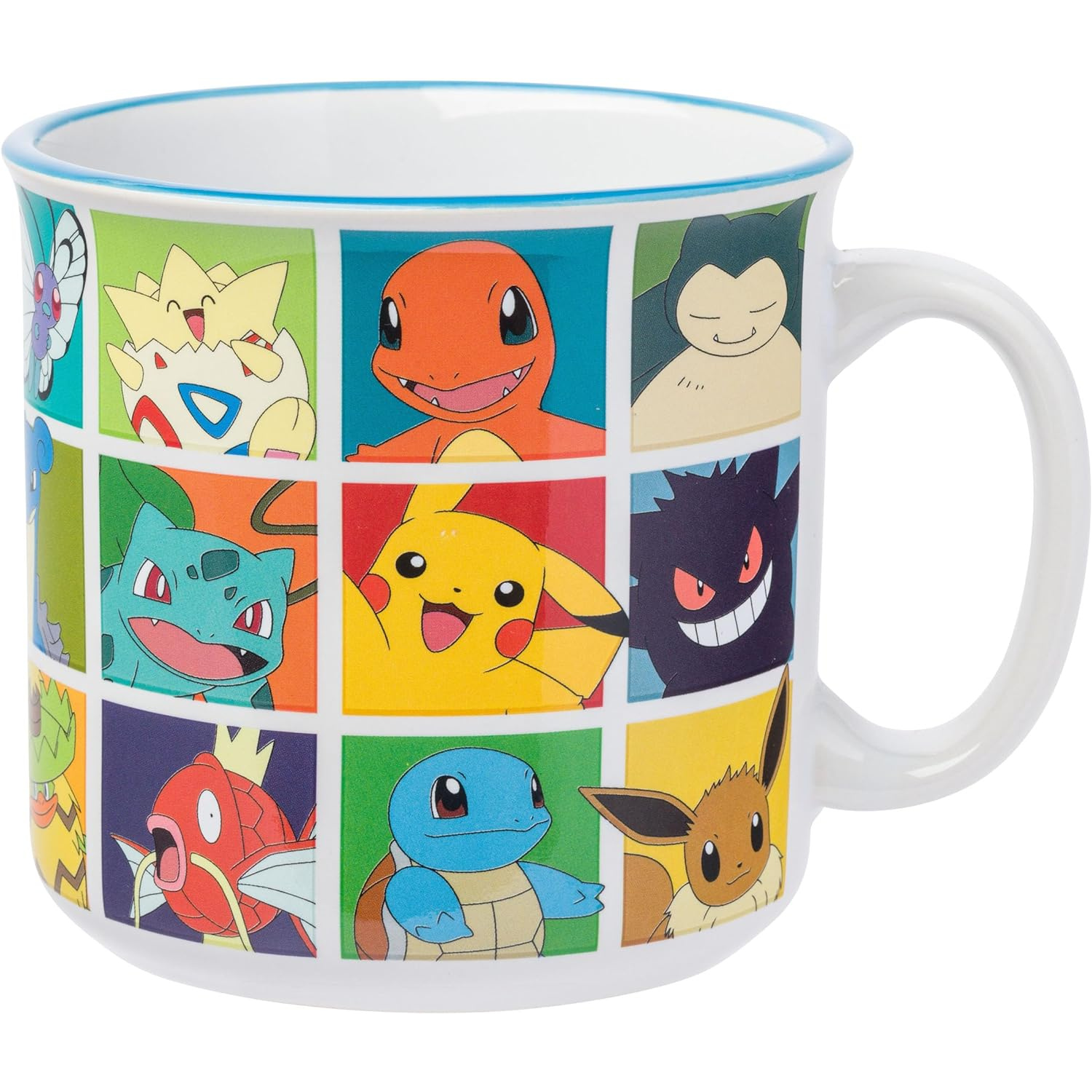 Pokemon 20 Characters Grid 20 Oz. Ceramic Camper Mug – Steve's