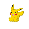 Pokemon Pikachu Happy Pose Die Cut Mdf Box Wall Sign