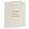 Hallmark Forever Loving You Hearts on Cream Refillable Photo Album