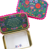 Tin Prayer Box Loved Let God Do the Rest