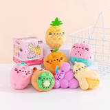 Pusheen Fruit Surprise Blind Box with 3" Stuffed Plush