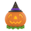 Hallmark 2025 Mini Halloween Time ShowToppers Musical Tree Topper With Light, 3.75"