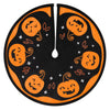 Hallmark 2025 Mini Halloween Time Fabric Tree Skirt, 12"