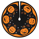Hallmark 2025 Mini Halloween Time Fabric Tree Skirt, 12"