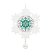 Hallmark 2025 Snowflake Porcelain Ornament