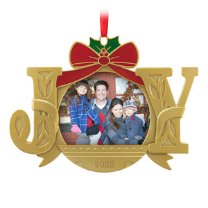 Hallmark 2025 A Joy to Behold Photo Frame Metal Ornament