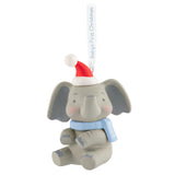 Hallmark 2025 Baby Boy's First Christmas Elephant Ornament