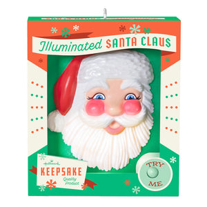 Hallmark 2025 Holly Jolly Santa Ornament With Light