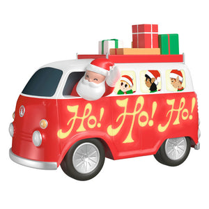 Hallmark 2025 Here Comes Santa Claus Musical Ornament With Light