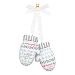 Hallmark 2025 Our First Christmas Together Porcelain Ornament