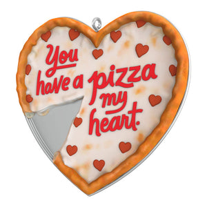Hallmark Pizza My Heart Ornament