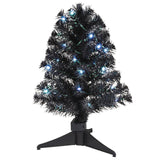 Hallmark 2025 Mini ShowToppers Black Christmas Tree With Light, 17"
