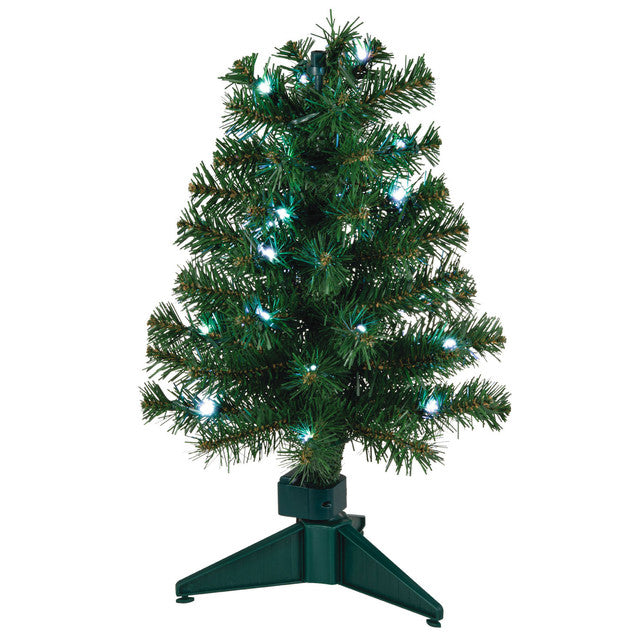 Hallmark Mini ShowToppers Evergreen Christmas Tree With Light, 17 ...